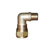 Sarı Pirinç Yüksüklü Dirsek 10mm - 3/8 - 4