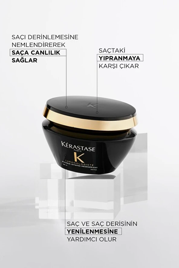Kerastase Chronologiste Masque Intense Régénérant Yenileyici Saç Maskesi 200 ml - 4