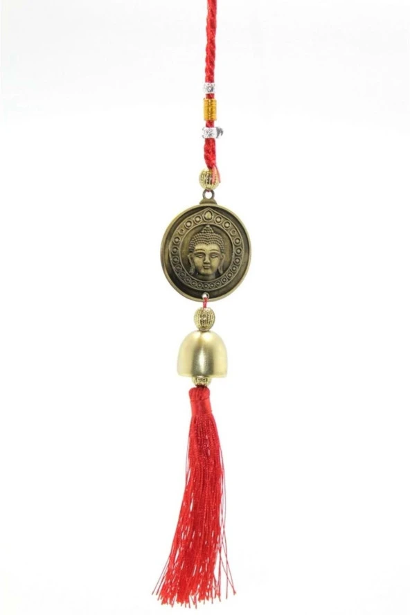 Feng Shui Bereket Şans Mutluluk Çanı Budha Buda Buddha Kapı Çanı Deprem Çan