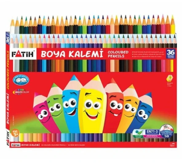 Fatih Kuru Boya Tam Boy 36Lı - 1