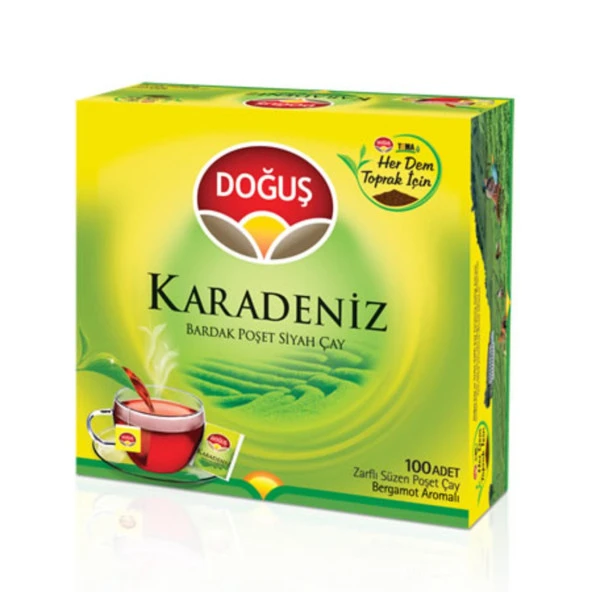 Doğuş Karadeniz 100Lü Bardak Poşet 200 Gr