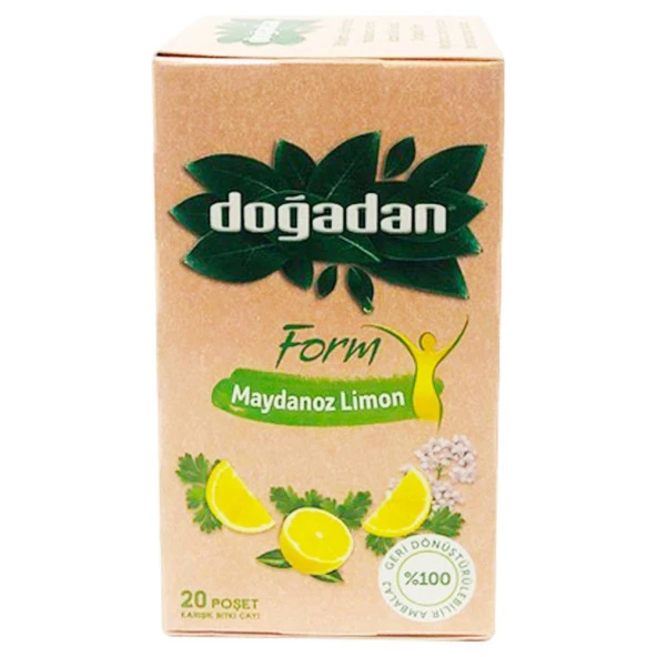 Doğadan Form Maydonozlu Limonlu 20Li 36 Gr