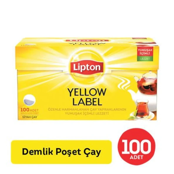 Lipton Yellow Demlik 320 Gr 100'Lü Poşet 6862