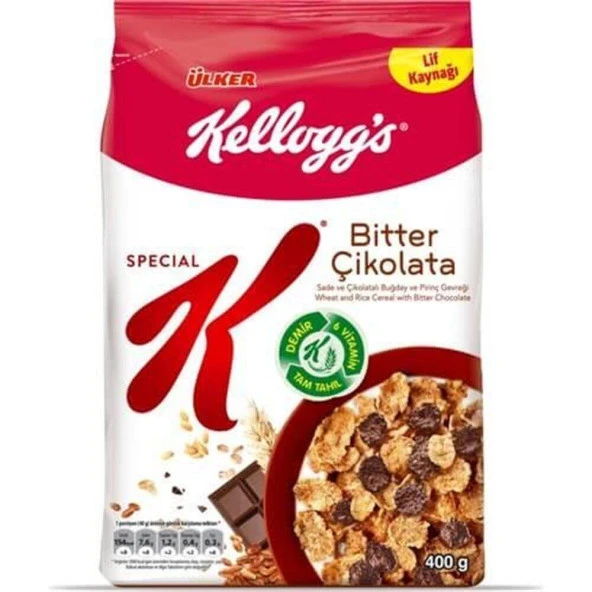 Ulker Special K 400 Gr Bitter Çikolatalı 2720-03