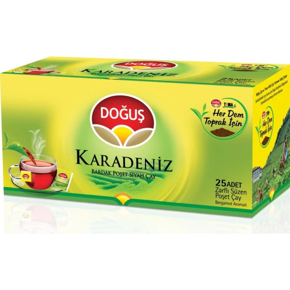 Doğuş Karadeniz 50 Gr 25Li Bardak Poşet