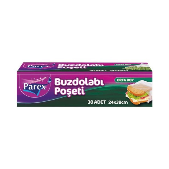 Parex Buzdolabı Poşeti Orta Boy