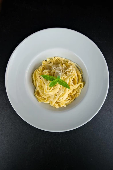Digithome Kütahya Porselen Risus Basık Spagetti Makarna Tabağı 24 Cm Beyaz - RS24SPT00 C320.105