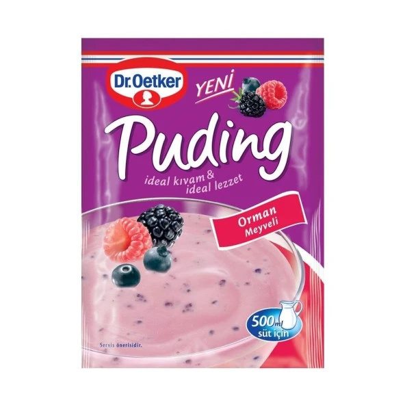 DR.Oetker Orman Meyveli Puding 81GR