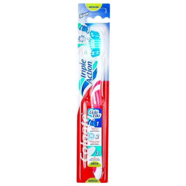 Colgate DF Uçlü Etki Orta Triple Action 7752