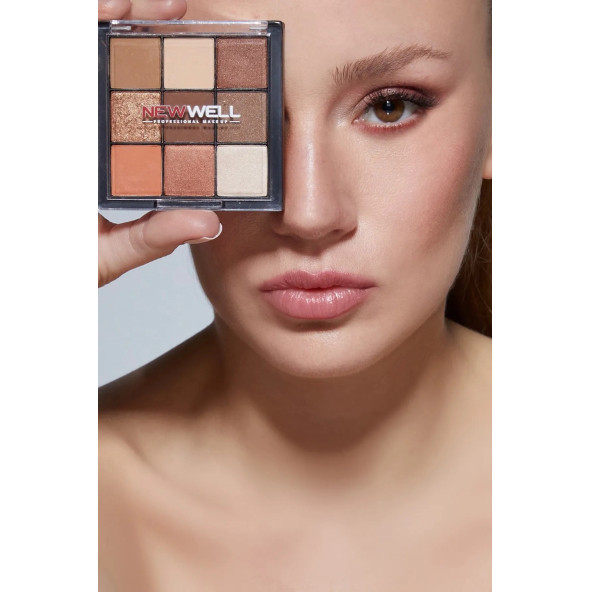 New well Eyeshadow Palette 9 Colours No 01 - 2
