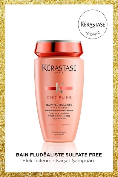 Kerastase Discipline Bain Fluidéaliste Sülfatsız Elektriklenme Karşıtı Şampuan 250 ml