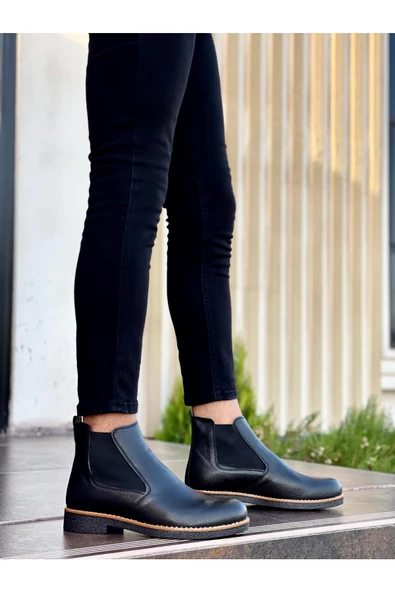 Muggo M201 Garantili Unisex Chelsea Bot - 2