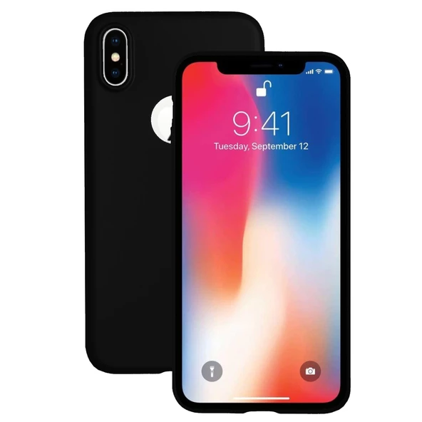 iPhone X / XS Kılıf FitCase PremiumS Silikon Arka Kapak - 8