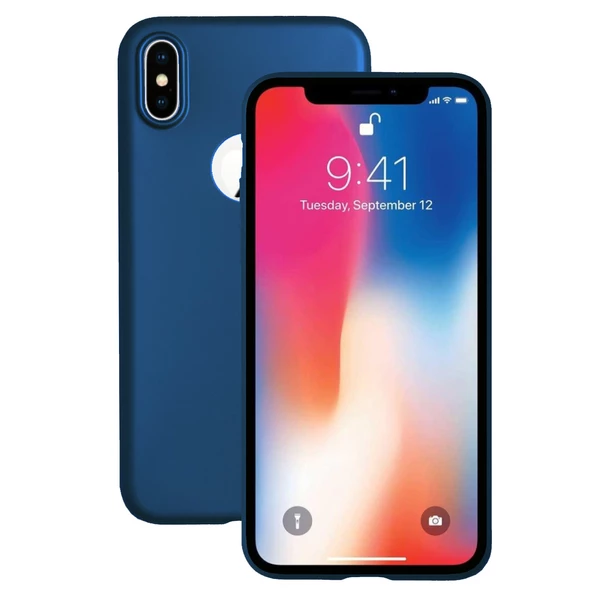 iPhone X / XS Kılıf FitCase PremiumS Silikon Arka Kapak - 4