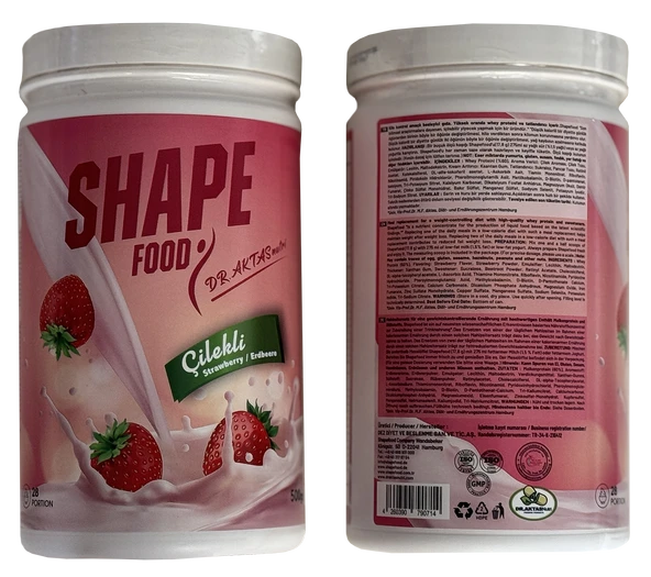 Shape food Gıda cilekli - 6