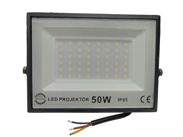 Opto Minisun - 50W Smd Led Projektör 6500k Beyaz Işık M3850B 3250lmn