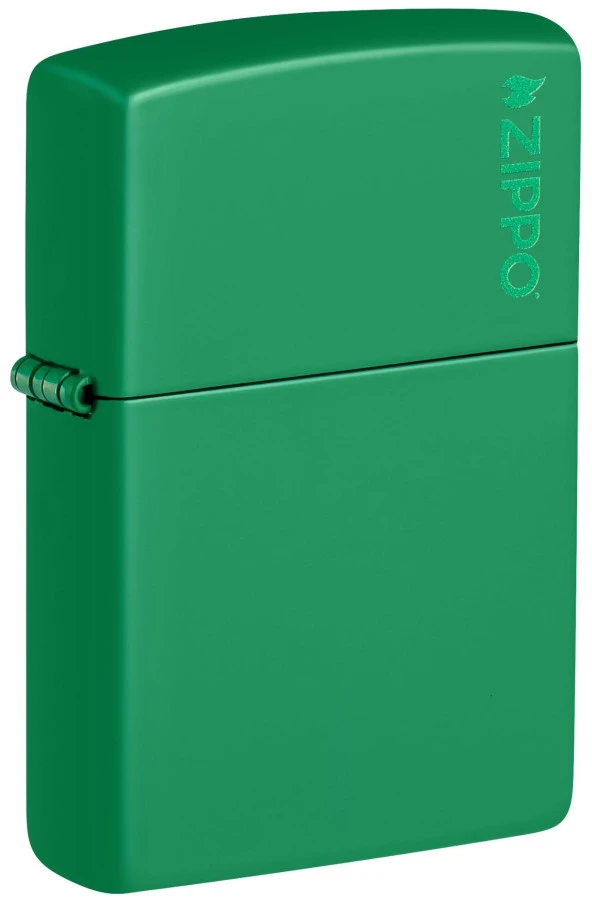 Zippo Green Grass Logo Parlak