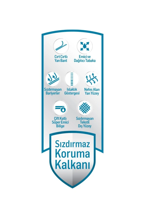 Önlem Yetişkin Hasta Bezi Küçük Boy ( Small) 30Lu X 2 Adet - Resim 4