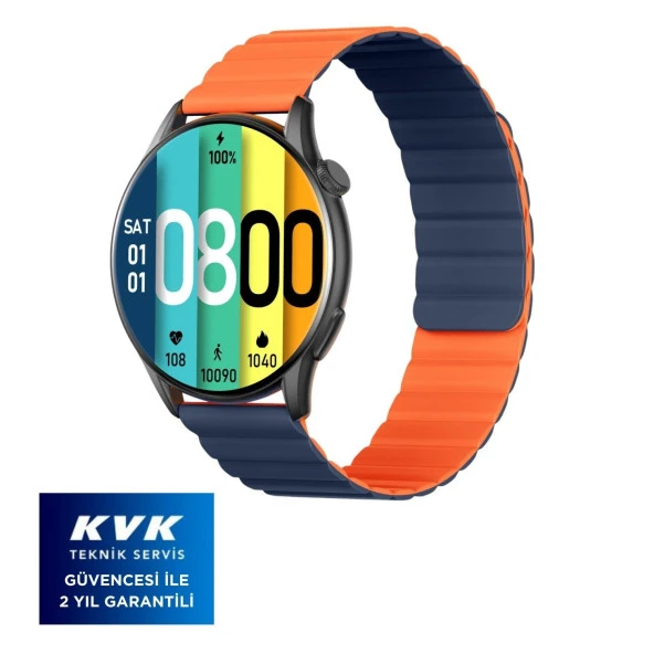 Kieslect Kr Pro Amoled Ekranlı Arama Özellikli Akıllı Saat - 7