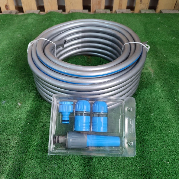 ÇELİK 1/2" ÖZEL SERİ SULMA HORTUMU 20 METRE HORTUM KİTİ BAHÇE SULAMA HORTUM SETİ GARDEN KIT