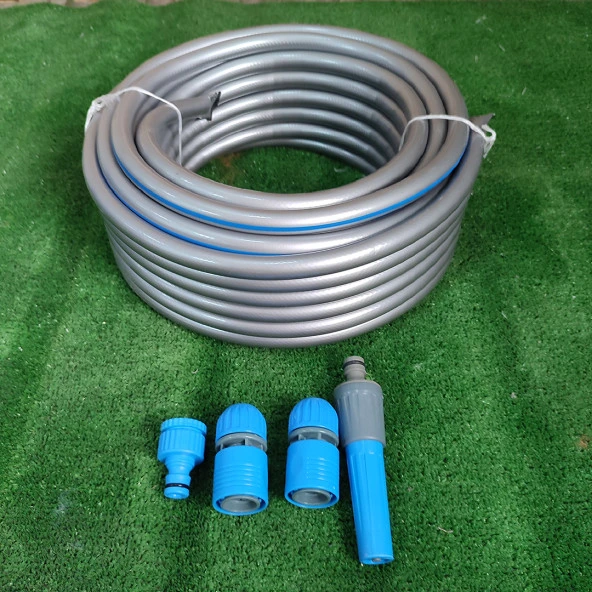 ÇELİK 1/2" ÖZEL SERİ SULMA HORTUMU 30 METRE HORTUM KİTİ BAHÇE SULAMA HORTUM SETİ GARDEN KIT ürün görseli 1