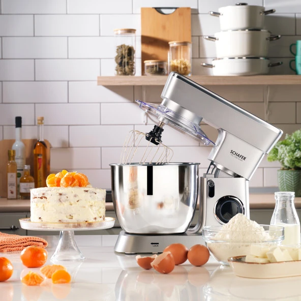 Schafer Prochef Gusto 5.5 Silver Hamur Yoğurma Makinesi - 2