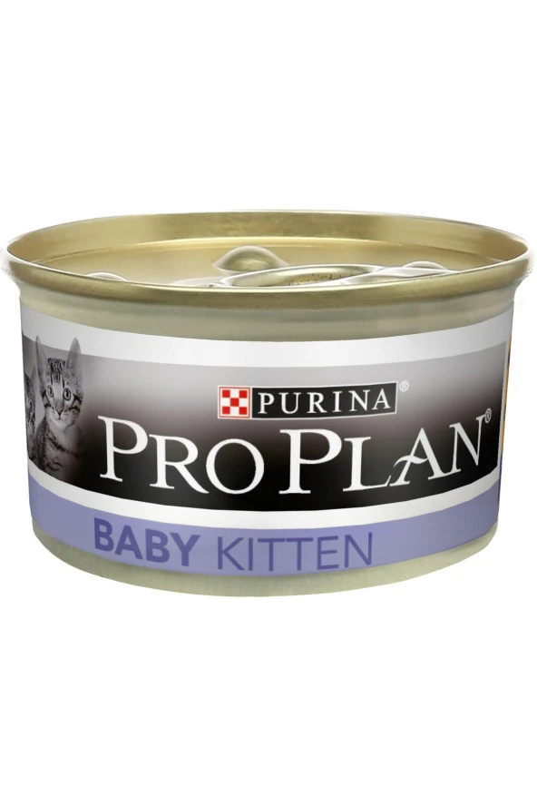 Pro Plan Baby Kitten Tavuklu Yavru Kedi Konserve Maması 85 Gr