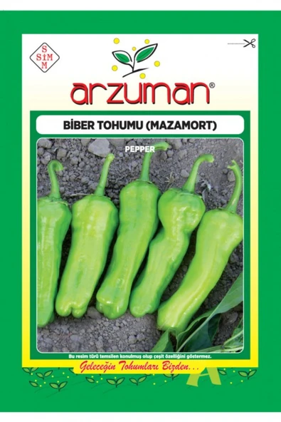 ARZUMAN MAZAMORT BİBER TOHUMU 10 GR ürün görseli 1