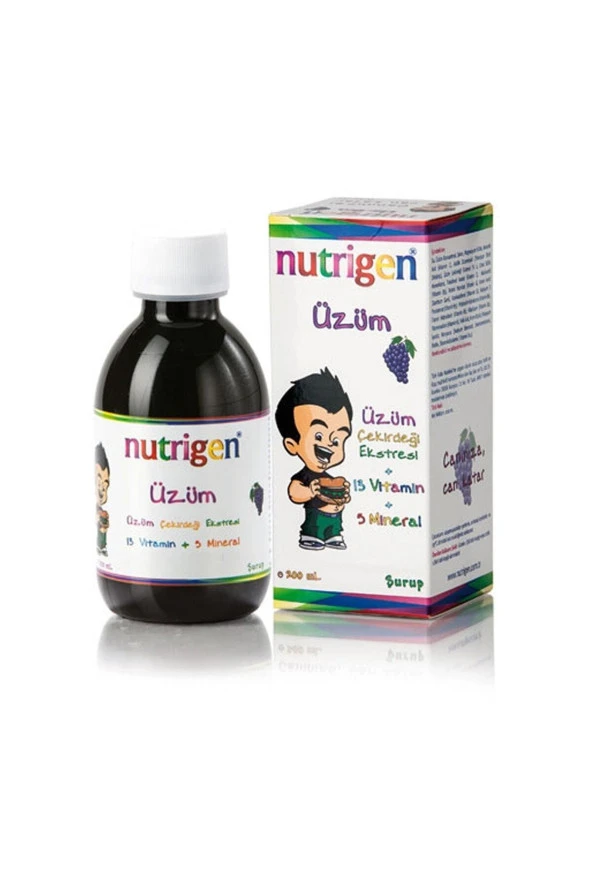 NUTRAXİN Nutrigen Üzüm Şurup 200 Ml