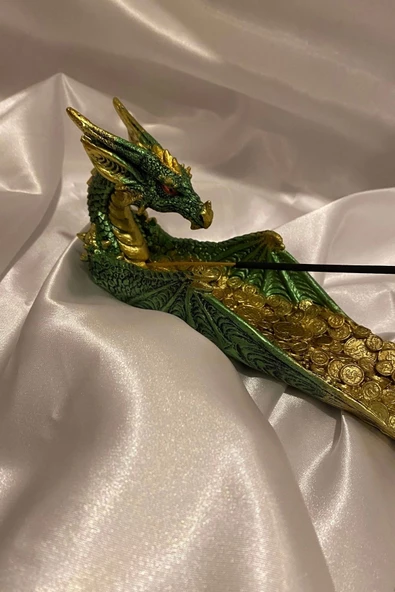 Ejderha Dragon Para Bereket Çubuk Tütsülük - Resim 4