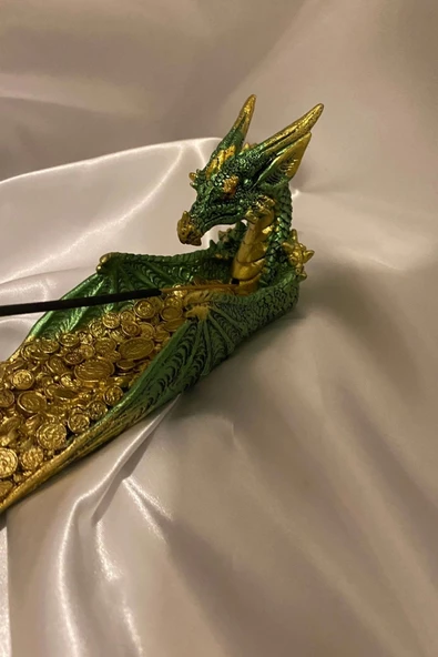 Ejderha Dragon Para Bereket Çubuk Tütsülük - Resim 2