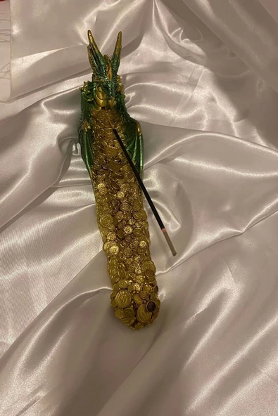 Ejderha Dragon Para Bereket Çubuk Tütsülük - Resim 5