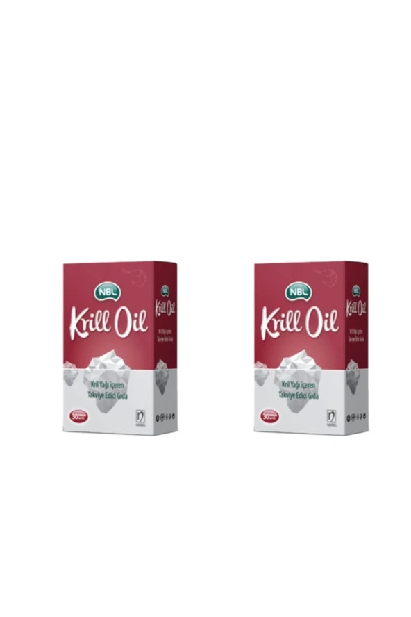 NBL Nobel Krill Oil 30 Kapsül 2'Li
