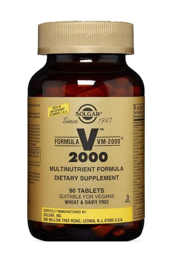 SOLGAR Vm 2000 - 90 Tablet