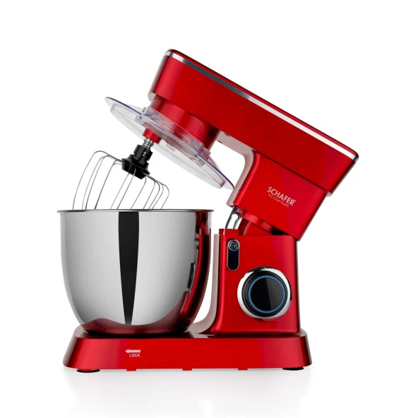 Schafer Prochef Gusto Stand Mikser-Kırmızı - 3