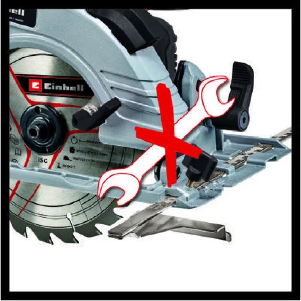 Einhell 4331210 TE-CS 18/190 Li BL - Solo Akülü Daire Testere - 2