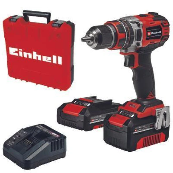 Einhell TE-CD 18/50 Li-i BL (1*4Ah-1*2,0Ah) Akülü Darbeli Vidalama