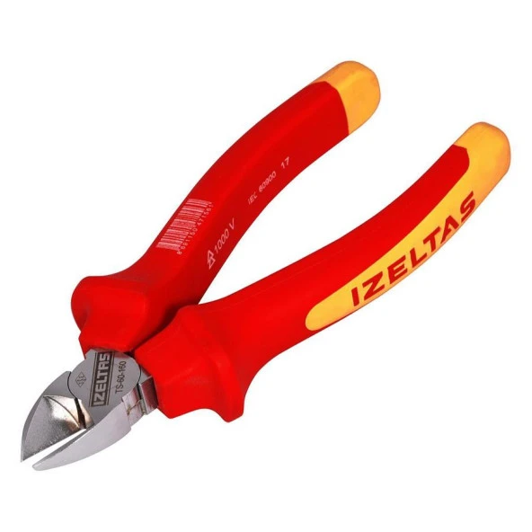 İzeltaş Elektrikçi İzoleli Yan Keski 180 Mm 1000V