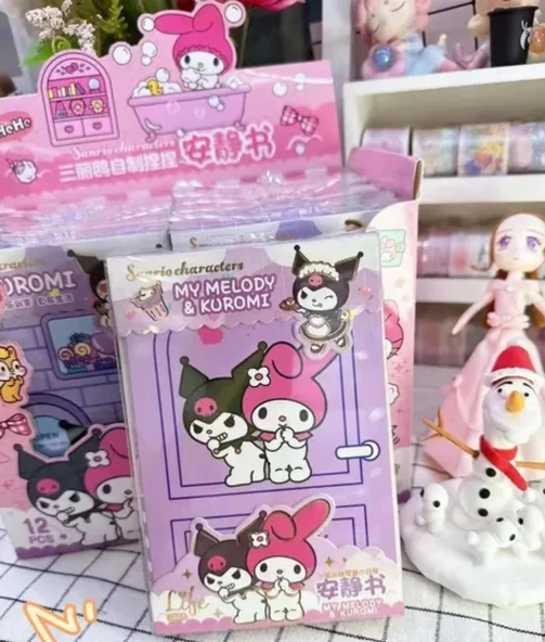 Sanrio Karakterleri Quiet Book Kuromi model 2