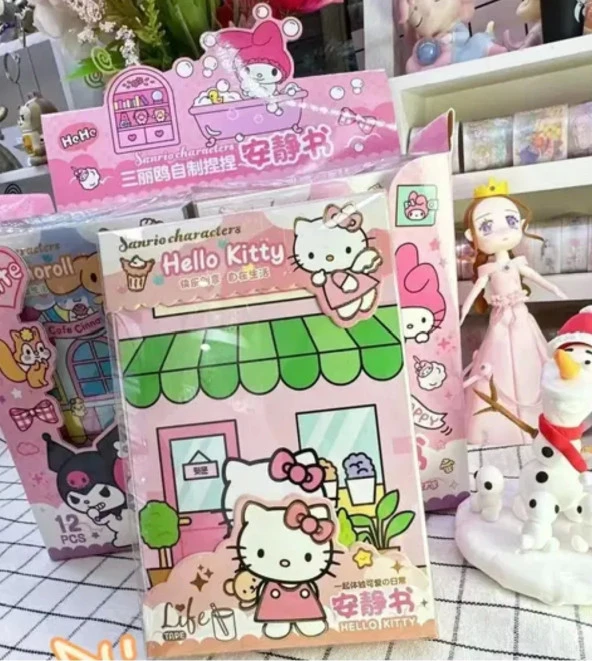 Sanrio Karakterleri Quiet Book Hello Kitty
