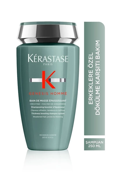 Kerastase Genesis Homme Bain De Masse Yoğunlaştırıcı Şampuan 250 ml