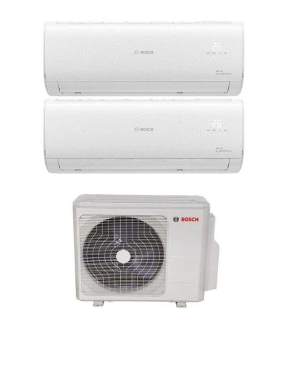 Bosch Multi Split İnverter Klima 21000 Btu 1 Dış + 2 İç Ünite 9000 + 18000 Btu ürün görseli 1