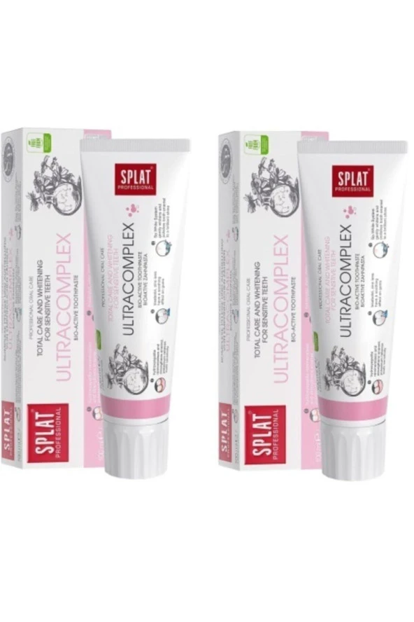SPLAT Ultra Complex Diş Macunu 100 Ml X 2 Adet -