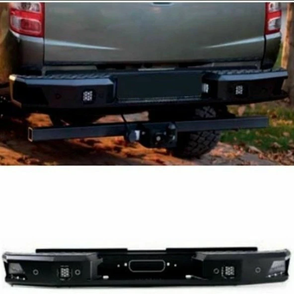 İsuzu D-Max Arka için Tampon Koruma Demiri 2006+ / 2021+ Aqm-T20
