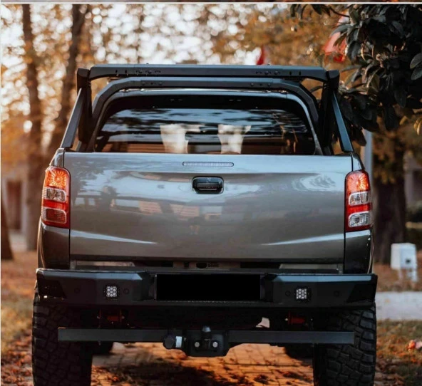 Nissan Navara Arka için Tampon Koruma Demiri 2010 / 2016+ Aqm-T20 - 4