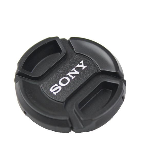 Sony Lensler İçin 49mm Bağcıklı Snap On Lens Kapağı, Objektif Kapağı - 2