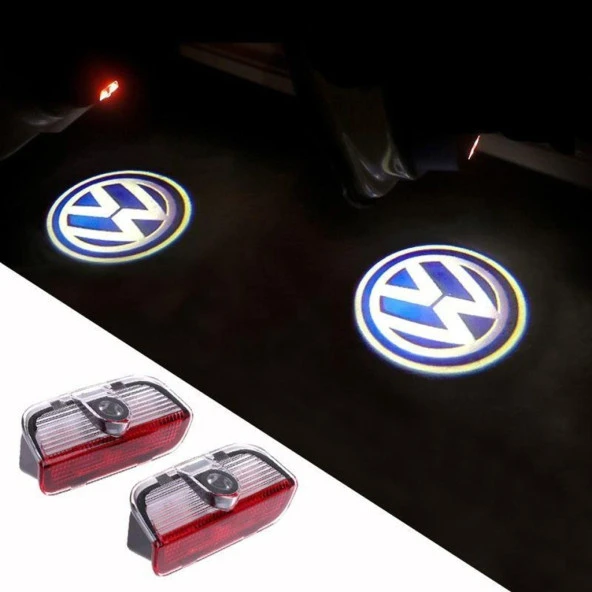 Volkswagen Passat B8 için Kapı Altı Hayalet Logo Orjinal Lazer LED - Resim 2