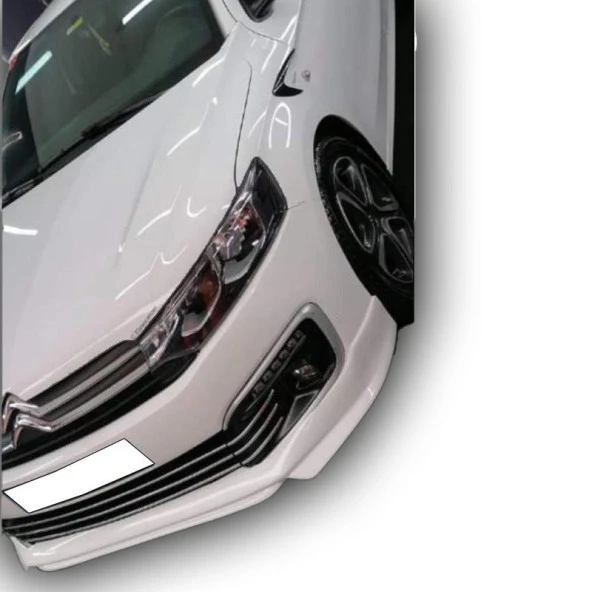 Citroen C-Elysee Ön için Tampon Eki Makyajlı - 2