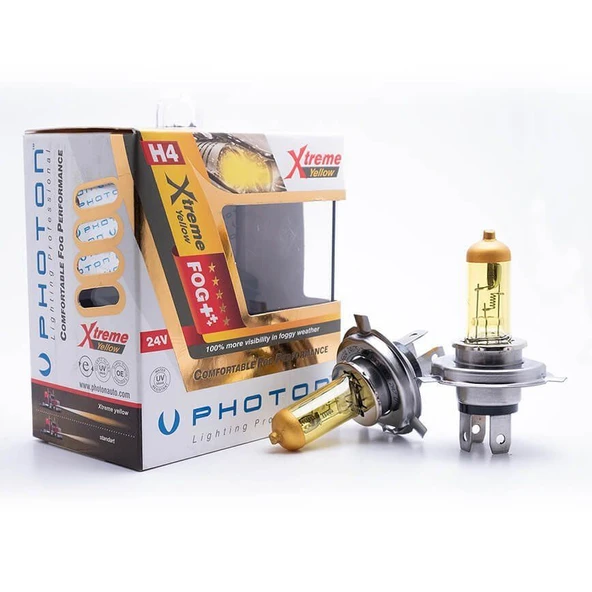 H4 24V Uyumlu 75/70W Xtreme Yellow ürün görseli