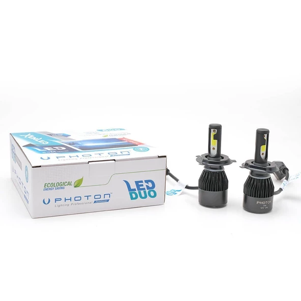 Duo H4 Uyumlu 12V LED Headlıght ürün görseli